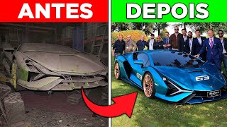 10 CARROS SURPREENDENTES que FORAM RESTAURADOS e FICARAM IRRECONHECÍVEIS [upl. by Rodrique887]