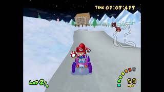 MKDD N64 Frappe Snowland v22 [upl. by Anigroeg]