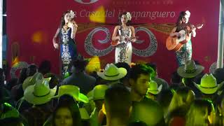 MUJERES TAMAULIPECASFESTIVAL DE HUAPANGOAHUACATLAN DE GPE [upl. by Ahsimik814]