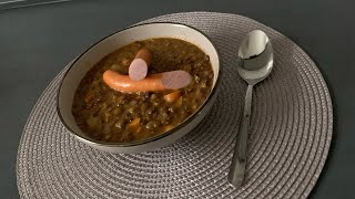 Linsensuppe linsen Eintopf klassische Linsensuppe Vegan kochen  Suppe  Eintopf Simona [upl. by Colt200]