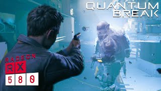 Quantum Break  AMD Athlon 3000G  RX 580 [upl. by Ecitnerp]