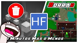 Como Borrar Tu Mundo  HostFactorio  Explicado en 1 Minuto Más o Menos [upl. by Ennaillek]