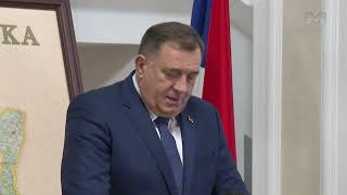 Srpska je za ustavnu BiH i ne pristaje na nametanja – istakao predsjednik Dodik [upl. by Infield]