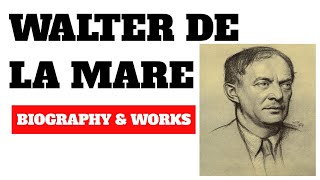 Walter De La Mare biography and works [upl. by Nikkie234]