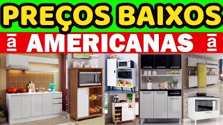 MÓVEIS PARA COZINHA COM PREÇOS BAIXOS NAS AMERICANAS PROMOÇÃO DE COZINHAS PRO LAR DESCONTO [upl. by Wyn308]