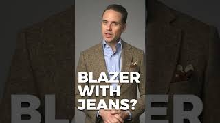 Can You Wear A Blazer With Jeans [upl. by Asset]