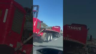 Moving Moffett forklift truck on truck vlog fyp viralvideo shorts youtubeshorts trending fun [upl. by Quarta]