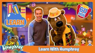 LEARN with Humphrey B Bear  EDUCATIONAL VIDEOS FOR TODDLERS AND KIDS [upl. by Suivatnad]