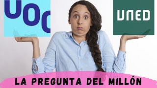 UNED O UOC Cuál es MEJOR  Precios nivel de dificultad asignaturas y más  En Grado de Tentativa [upl. by Ciccia]