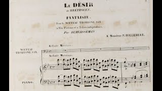 Jules Demersseman  Fantaisie sur Le Désir de Beethoven [upl. by Port]