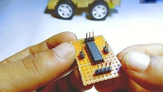 How to make motor driver module using L293D ic  Arduino project 2  part 2 [upl. by Natam]