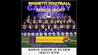 Righetti High School Football Santa Ynez  Righetti [upl. by Aillimac]