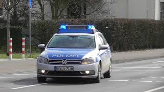 Fahrtraining mit Sondersignal Funkstreifenwagen der Polizei Bielefeld Osning [upl. by Nolie70]