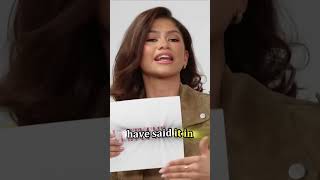 Everything About Zendayas First Dateshorts zendaya tomholland hollywood actor spiderman [upl. by Aymahs]