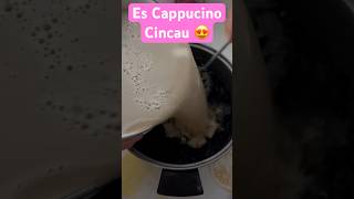 Es Cappucino Cincau yummy ice coffee [upl. by Atsocal]