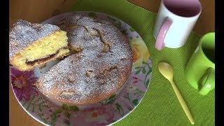 🍎TORTA DI MELE DOPPIO STRATO FACILE ❤️ [upl. by Dorothy]