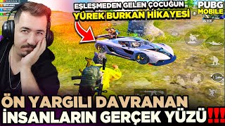 ÖN YARGILI İNSANLARIN GERÇEK YÜZÜ EŞLEŞMEDEN GELEN ÇOCUĞUN YÜREK BURKAN HİKAYESİ RASTGELE TAKIM TROL [upl. by Hakvir413]