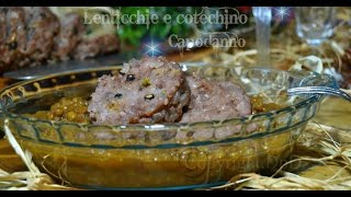 LENTICCHIE E COTECHINO [upl. by Temp867]