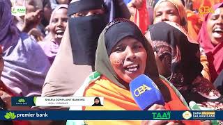 Burco Dabaaldegga guusha madaxweynaha cusub ee Somaliland [upl. by Aremus]