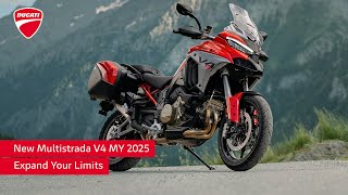 New Ducati Multistrada V4 MY 2025  Expand your Limits [upl. by Ynna]