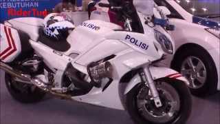 Motor Gambot 1300 cc Polisi Indonesia Yamaha FJR [upl. by Hsizan357]