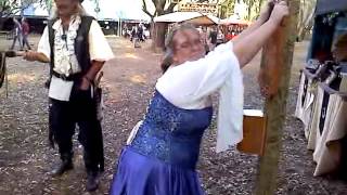 Sterling Renaissance Festival 2013  Trial and Dunk Consequence Wailes [upl. by Assiron]