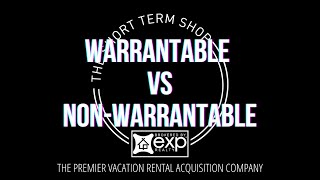 Warrantable vs NonWarrantable [upl. by Yenroc]