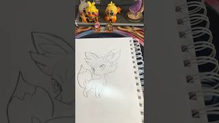 Fennekin drawing from Pokémon [upl. by Gildus198]