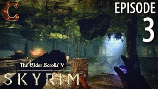 Elder Scrolls V Skyrim Walkthrough in 1080p Part 3 Escaping Helgen Keep PC Gameplay [upl. by Adnilam]