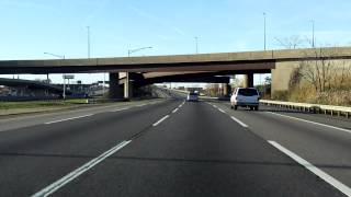 New Jersey Turnpike Exits 14 to 13 southbound Truck Lanes [upl. by Anibas]