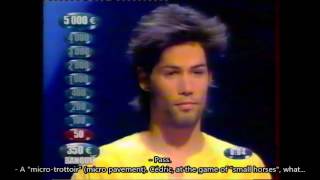 French Weakest Link Le maillon faible subtitle in English rounds 5 and 6 [upl. by Thornton]