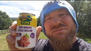 Lords drinks reviews 774  Tropical Sun Red Grape Juice Drink [upl. by Aenyl]