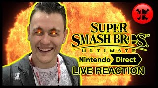 SMASH BROS ULTIMATE DIRECT 11118 REACTION [upl. by Studner451]