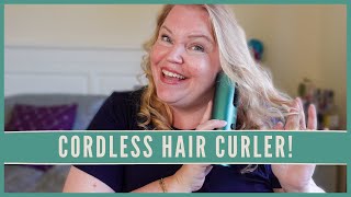 EASY and QUICK hair styling with the cordless Yapoy hair curler [upl. by Enra]