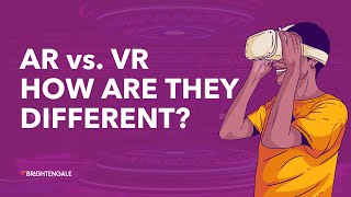 Augmented Reality vs VR Virtual Reality AR and VR Explained for Beginners [upl. by Vicki]