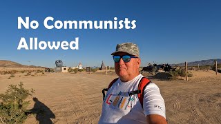 The strange Liberty Sculpture Park in Yermo California [upl. by Ferwerda]