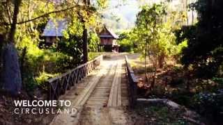 Thai Massage Circus Laos [upl. by Ahsiugal]