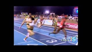 Justas LAI 2013  Atletismo Mujeres Relevo 4x400 Metros Cocodrilas UMET campeonas de la LAI [upl. by Wilmott]