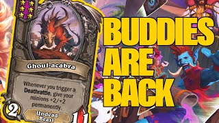 Buddies Are Back And They Added a Busted Unit  Dogdog Hearthstone Battlegrounds [upl. by Shererd496]