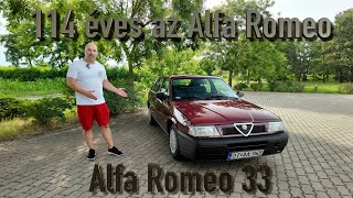 Alfa Romeo 33 32 éves 31 990 km 1992ből [upl. by Eilerua491]