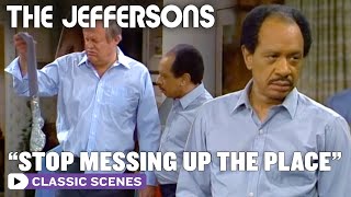 George And Tom Live Alone ft Sherman Hemsley  The Jeffersons [upl. by Hsekin76]