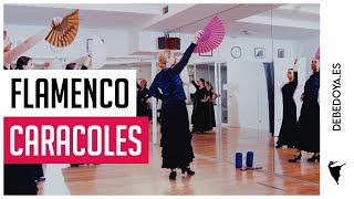 Aprendemos los caracoles en la clase presencial de Flamenco [upl. by Frida]