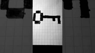 Trying to draw pixel art  A Key drawing pixel [upl. by Kcir]