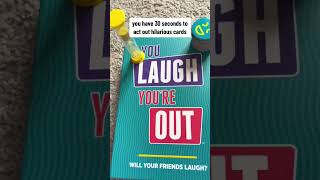 Hilarious And Fun Party Game From Target  You Laugh Youre Out shorts [upl. by Llenrahc]