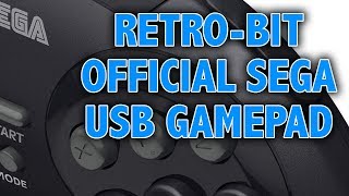 Test RetroBit Official SEGA Genesis USB Gamepad [upl. by Vina]