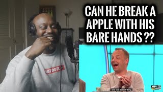 Bob Mortimer Says He Can Break An Apple In Half With His Hands  WILTY GohammTV Reaction [upl. by Patti]