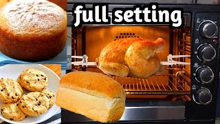 OTG Oven का इस्तमाल कैसे करे  How to use OTG Oven  HOW TO USE AN Marq OTG OVEN Beginners Guide [upl. by Albers]