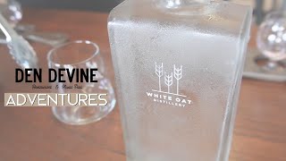 Den Devine Visits White Oat Distillery [upl. by Leumas]