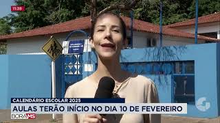 CALENDÁRIO ESCOLAR 2025 AULAS TERÃO INÍCIO NO DIA 10 DE FEVEREIRO [upl. by Newfeld337]