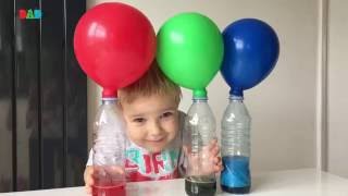 Baking Soda and Vinegar Balloon Experiment [upl. by Anahs]